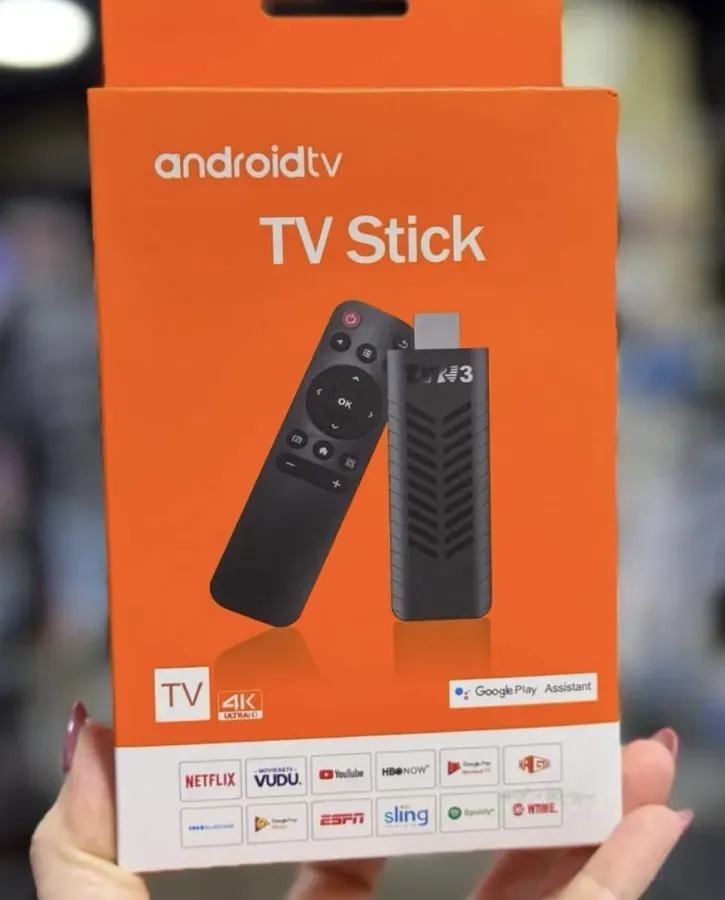 Media Player TV Stick TVR3 / 8GB + 128GB / 4K / Android 14 — foto 1