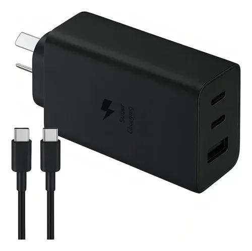 CARGADOR SAMSUNG 65W USB-C NEGRO — foto 1