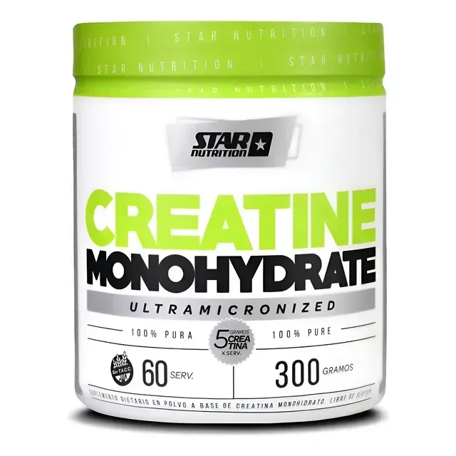 CREATINA MONOHIDRATO 300G POTE STAR NUTRITION — foto 1