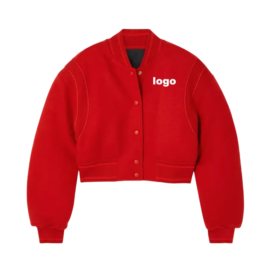 Chaqueta de otoño oversized con logo personalizado — foto 1