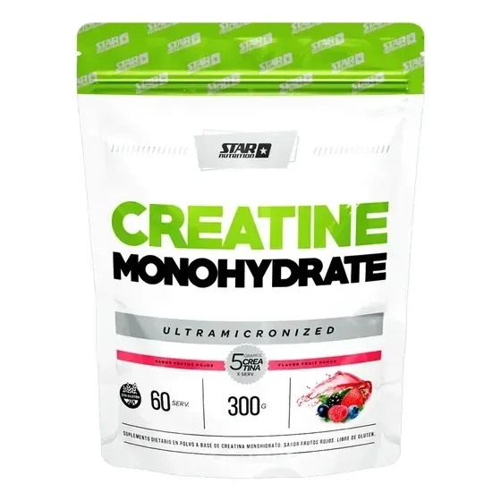 CREATINA MONOHIDRATO 300G DOYPACK FRUIT PUNCH STAR NUTRITION — foto 1