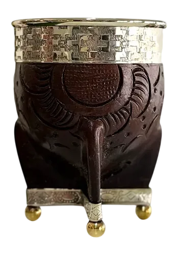 Mate Imperial Premium Cuero Repujado — foto 1